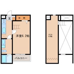 Huis神戸の物件間取画像